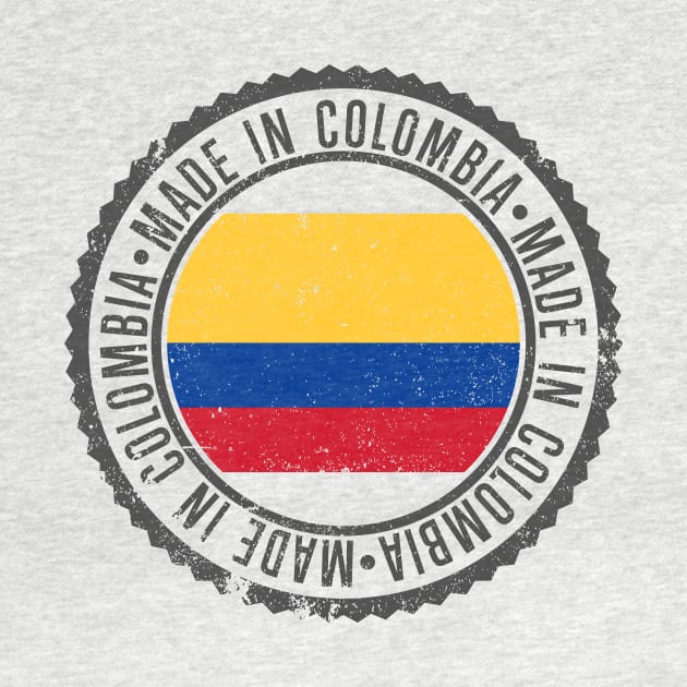 Made in Colombia - vintage design by verde